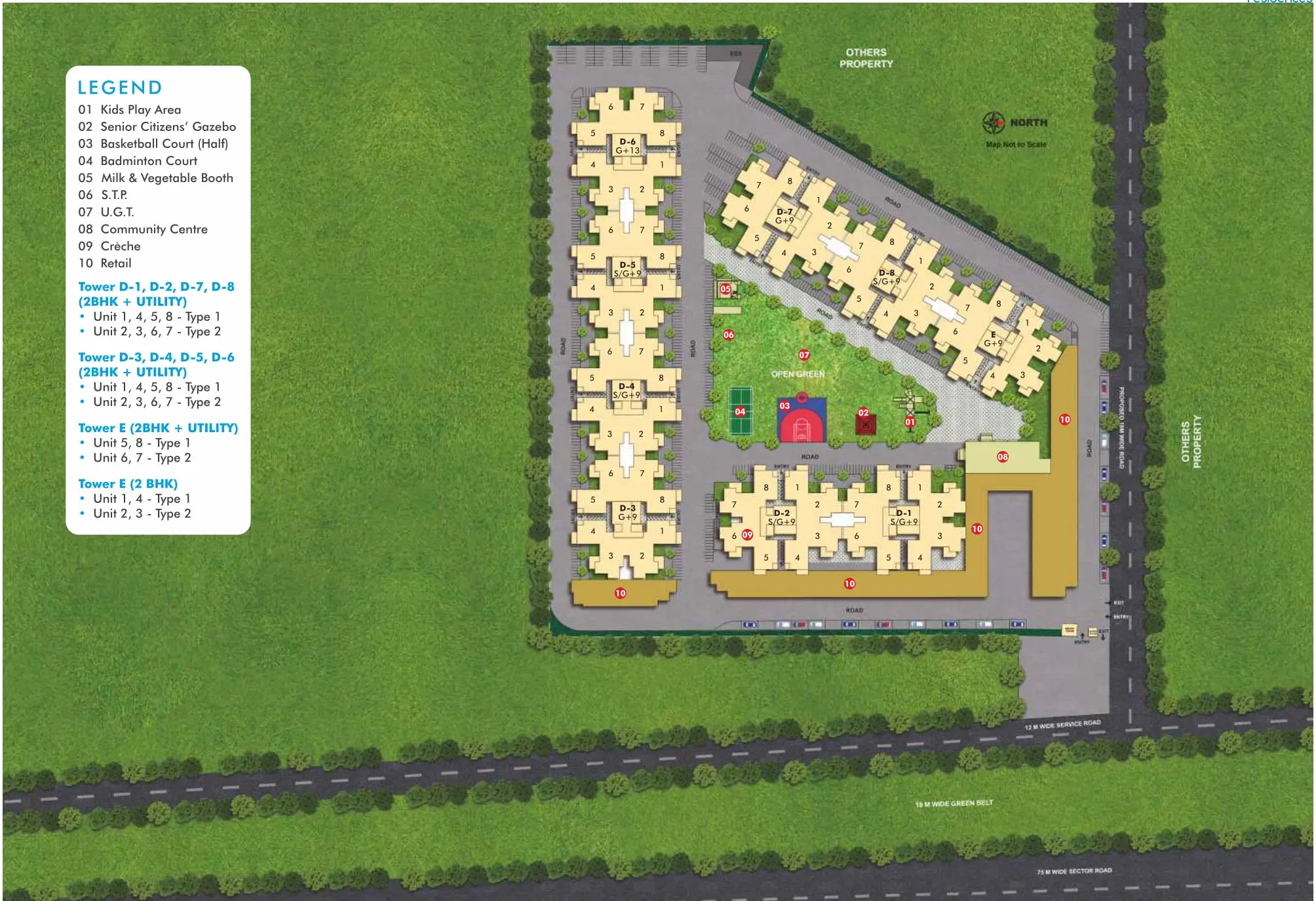 Conscient Residences Site Plan